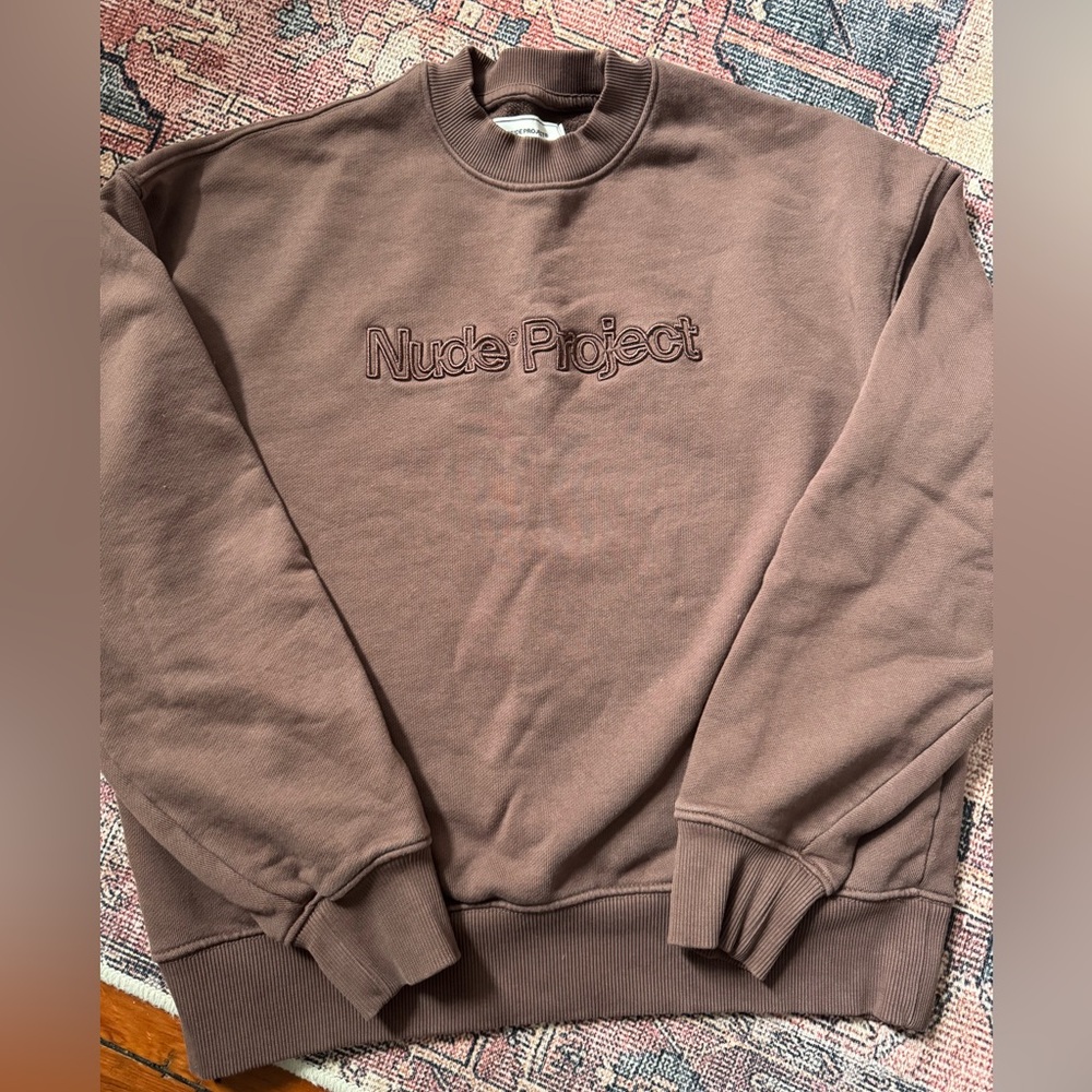 Nude project Brown Crewneck Sweatshirt